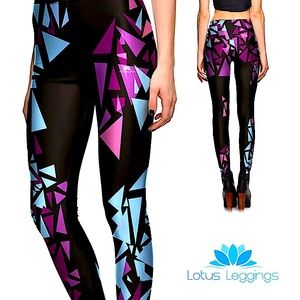 Lotus Leggings Triangle Leggings L